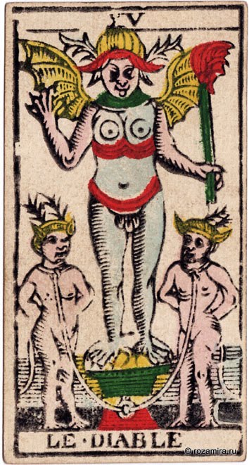 Ancient Tarot of Marseilles - Nicholas Conver 1761, Grimaud