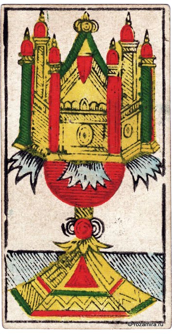 Ancient Tarot of Marseilles - Nicholas Conver 1761, Grimaud