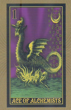 Alchemystic Woodcut Tarot