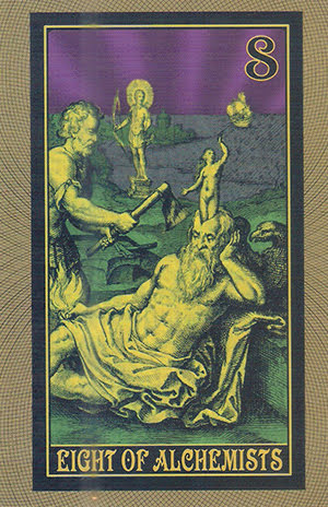 Alchemystic Woodcut Tarot