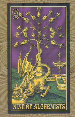 Alchemystic Woodcut Tarot