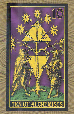 Alchemystic Woodcut Tarot