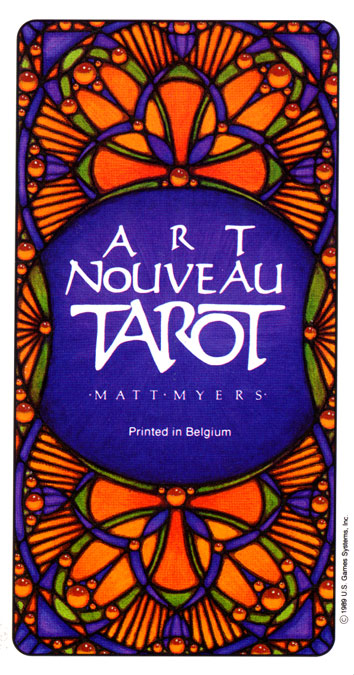 Art Nouveau tarot by Matt Myers