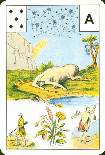 Lenormand - Astro-Mythological, Grand Jeu de Mle. Lenormand