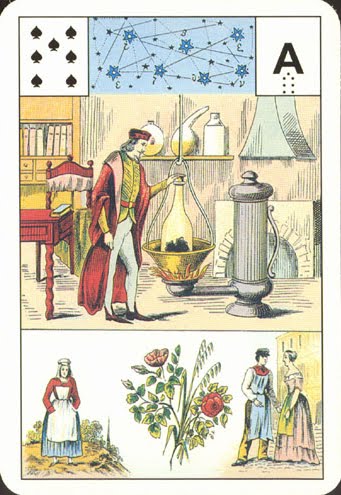 Lenormand - Astro-Mythological, Grand Jeu de Mle. Lenormand