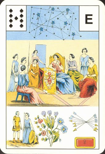 Lenormand - Astro-Mythological, Grand Jeu de Mle. Lenormand