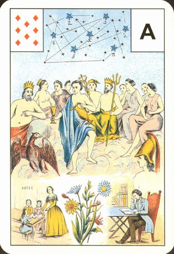 Lenormand - Astro-Mythological, Grand Jeu de Mle. Lenormand