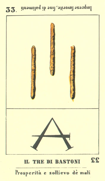Cartomanzia Italiana. Con Tarocchi del 19 Sec