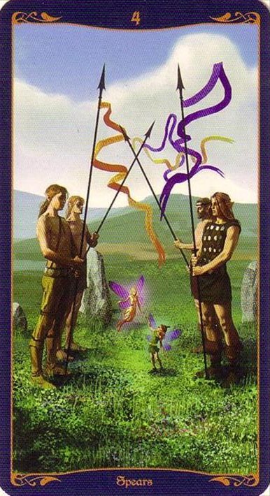 Tarot of the Celtic Fairies - таро роща фей