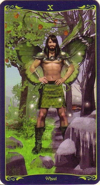 Tarot of the Celtic Fairies - таро роща фей