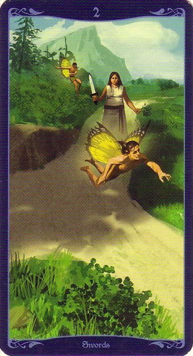 Tarot of the Celtic Fairies - таро роща фей