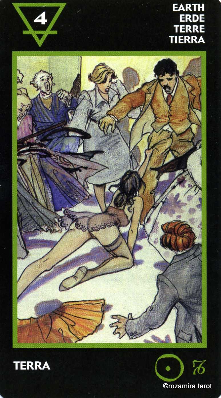 Manara Erotic Tarot