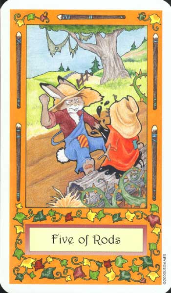 Whimsical tarot