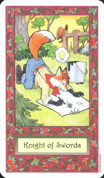 Whimsical tarot