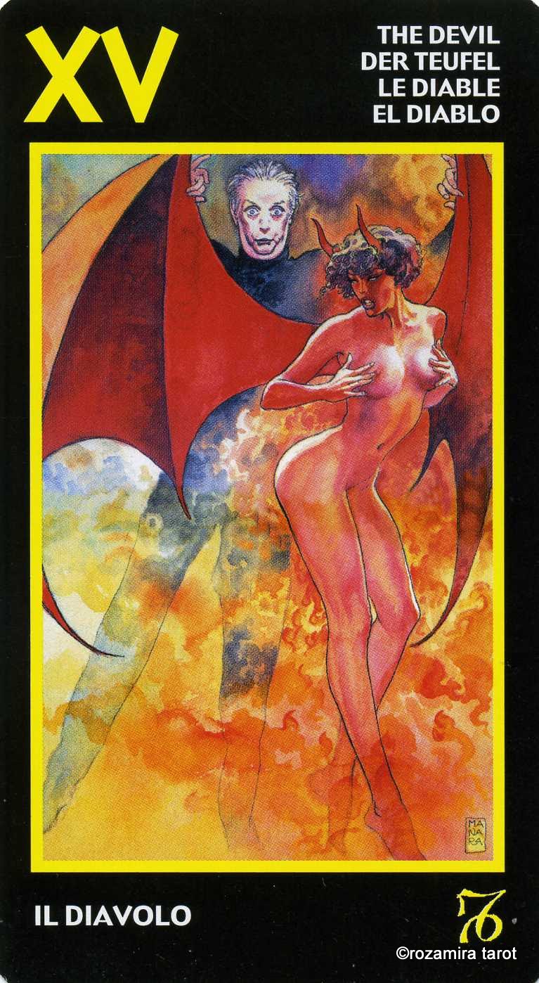 Manara Erotic Tarot