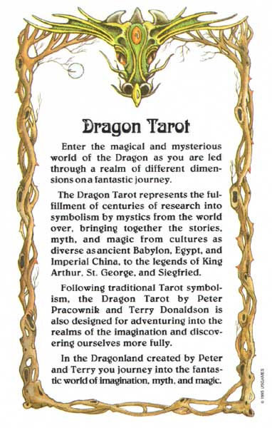 Dragon Tarot by Terry Donaldson & Peter Pracownik