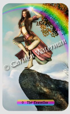 Rainbow Travellers Tarot by Carmen Waterman