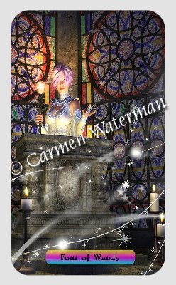 Rainbow Travellers Tarot by Carmen Waterman