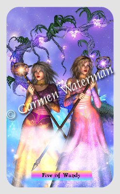 Rainbow Travellers Tarot by Carmen Waterman