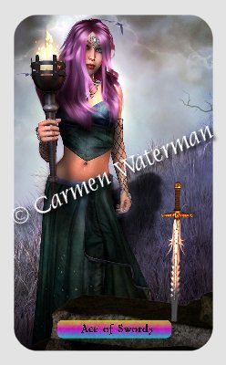 Rainbow Travellers Tarot by Carmen Waterman