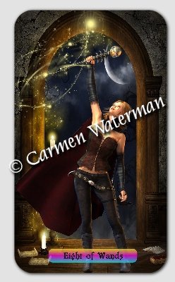 Rainbow Travellers Tarot by Carmen Waterman