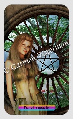 Rainbow Travellers Tarot by Carmen Waterman