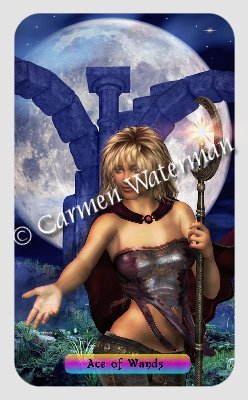 Rainbow Travellers Tarot by Carmen Waterman