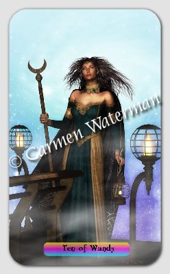 Rainbow Travellers Tarot by Carmen Waterman