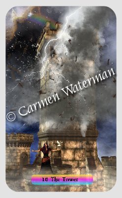 Rainbow Travellers Tarot by Carmen Waterman