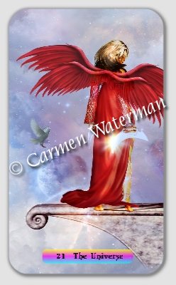 Rainbow Travellers Tarot by Carmen Waterman