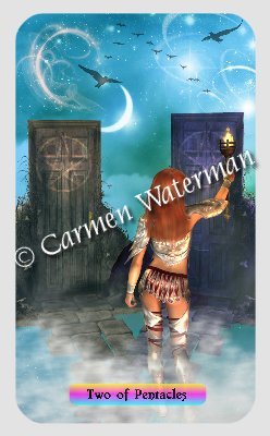 Rainbow Travellers Tarot by Carmen Waterman