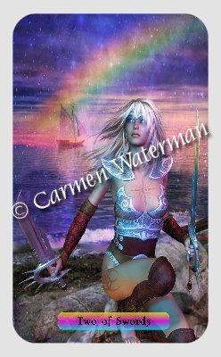 Rainbow Travellers Tarot by Carmen Waterman