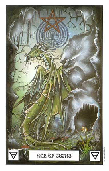 Dragon Tarot by Terry Donaldson & Peter Pracownik