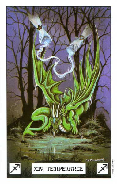 Dragon Tarot by Terry Donaldson & Peter Pracownik