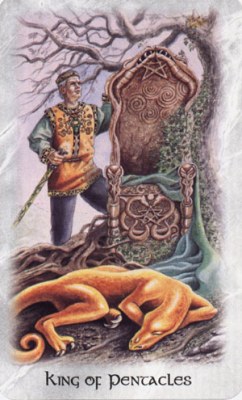 Celtic dragon tarot