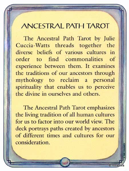 Ancestral Path Tarot