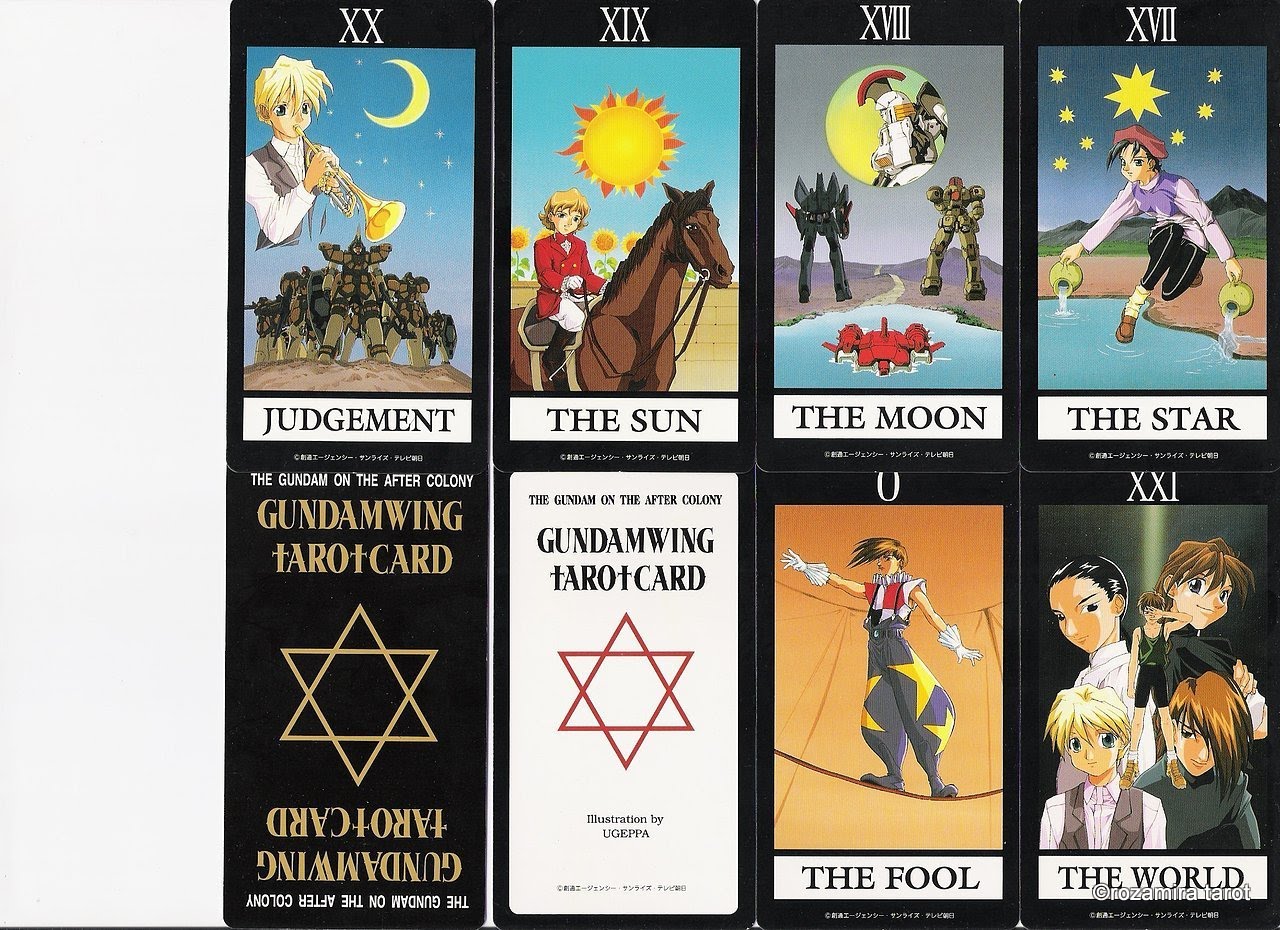 Gundam Wing Tarot (Japan)