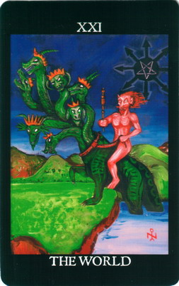 The Luciferian Tarot by М. W. Ford