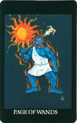 The Luciferian Tarot by М. W. Ford