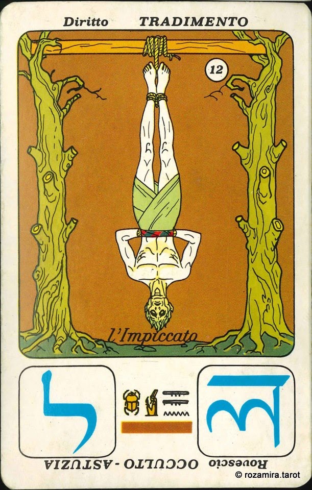 Aperol Tarot - Tarocchi Mazzo Egizio Barbieri