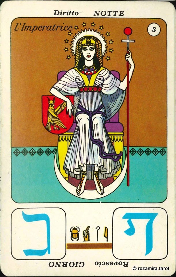 Aperol Tarot - Tarocchi Mazzo Egizio Barbieri