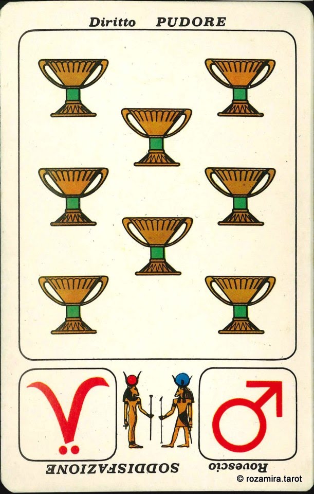 Aperol Tarot - Tarocchi Mazzo Egizio Barbieri