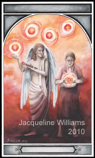 Watcher Angel Tarot By Jacqueline Williams, Michelle Belanger