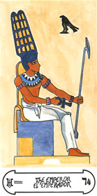 Egyptian Tarot de Esther Casla (Fournier)