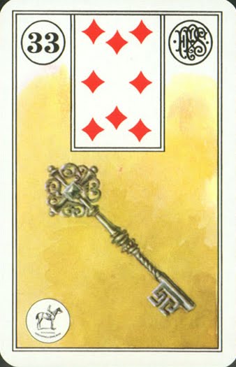 Lenormand - Jeu du Destin No. 1941