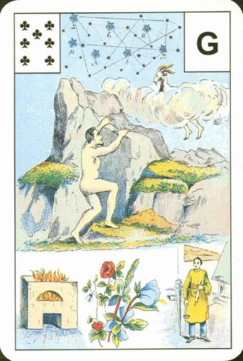 Lenormand - Astro-Mythological, Grand Jeu de Mle. Lenormand