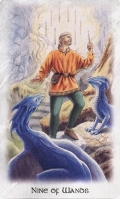 Celtic dragon tarot