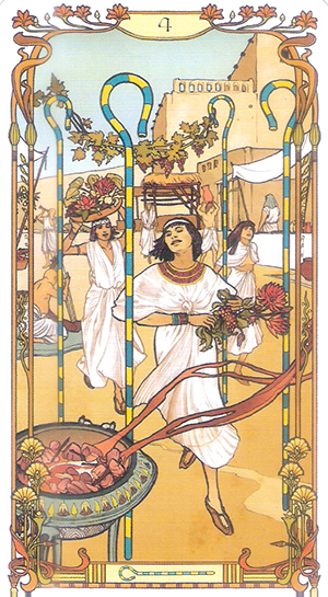 Egyptian Art Nouveau Tarot