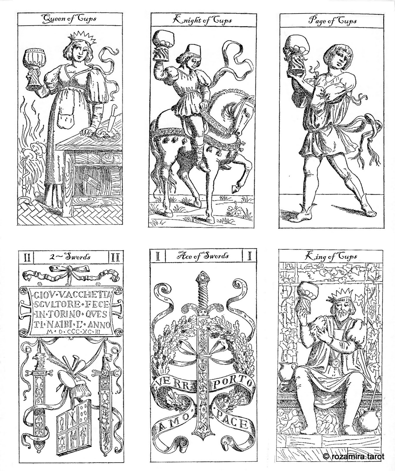 Vacchetta tarot 1893