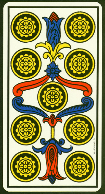 Tarot of Marseilles by Nicolas Convert 1963